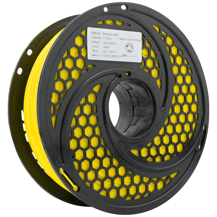SA Filament ABS Premium Filament 1kg - Yellow 8