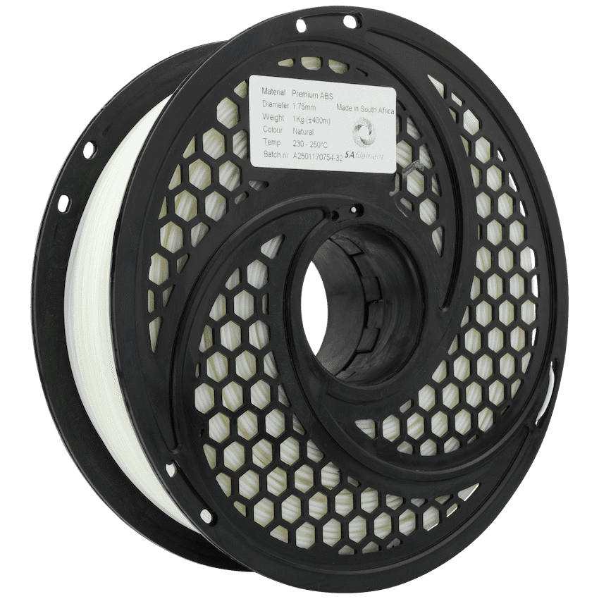 SA Filament ABS Premium Filament 1kg - Natural / Ivory 10