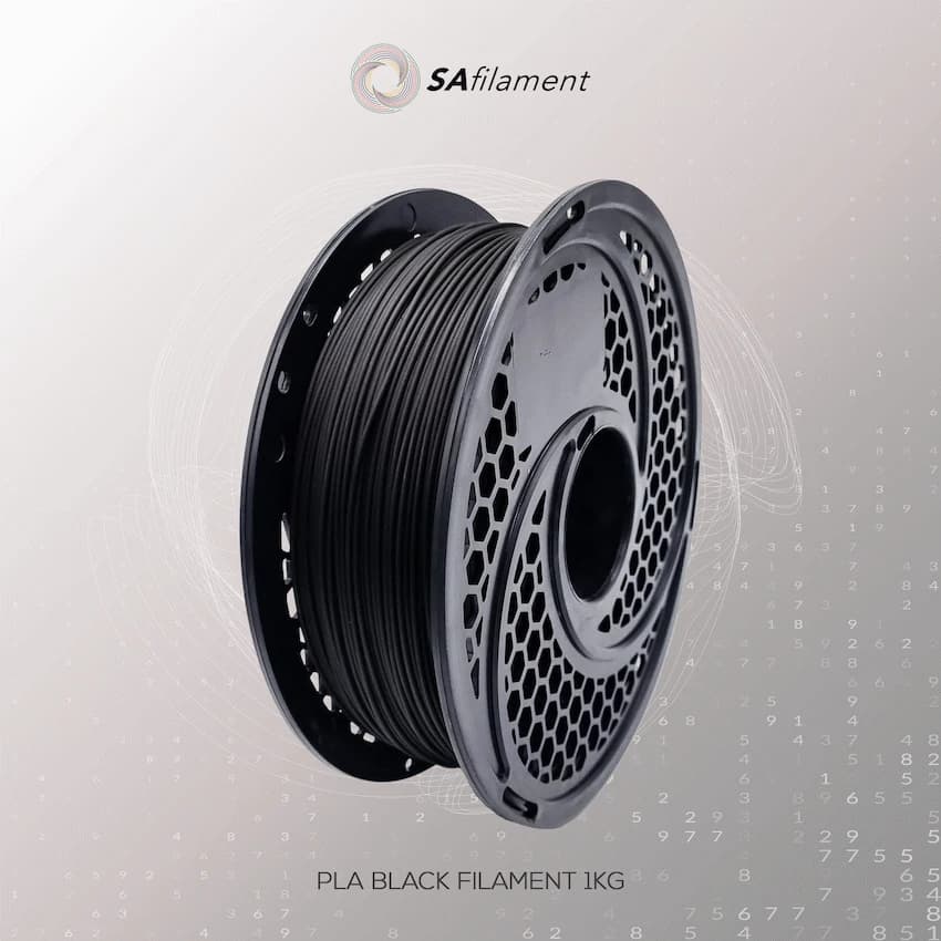 PLA Filament - Black - 1kg - 1.75mm 7