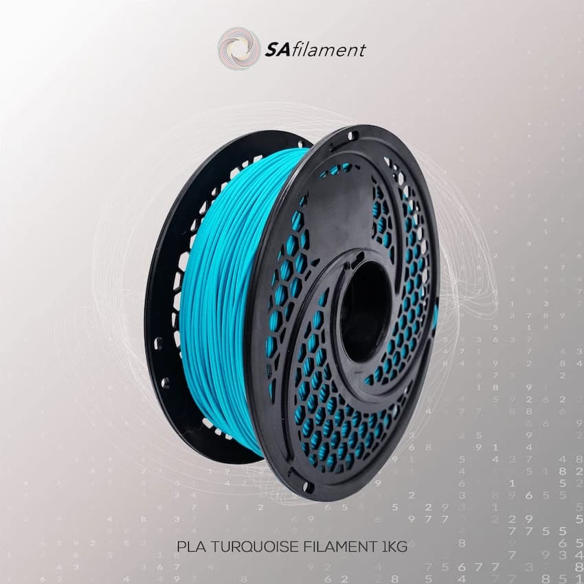 PLA Filament - Turquoise (1kg, 1.75mm) 7