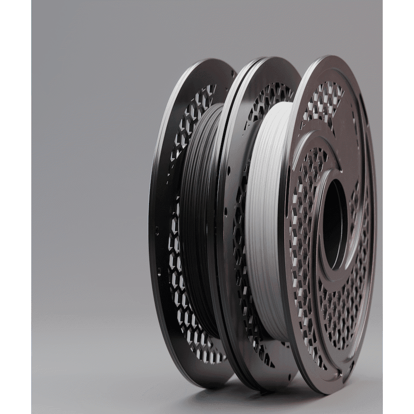 SA Filament 2x 350g PLA Black and White Twin Pack