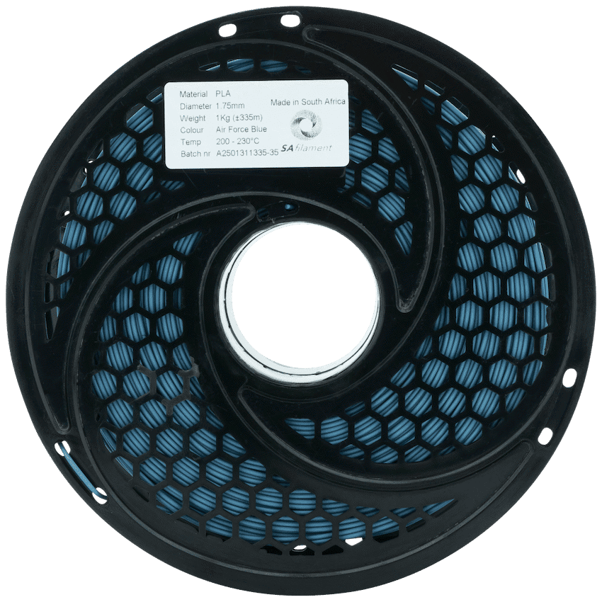 SA Filament PLA Filament 1kg - Air-Force Blue 8