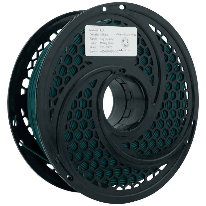 SA Filament PLA Filament 1kg - Military Green 2