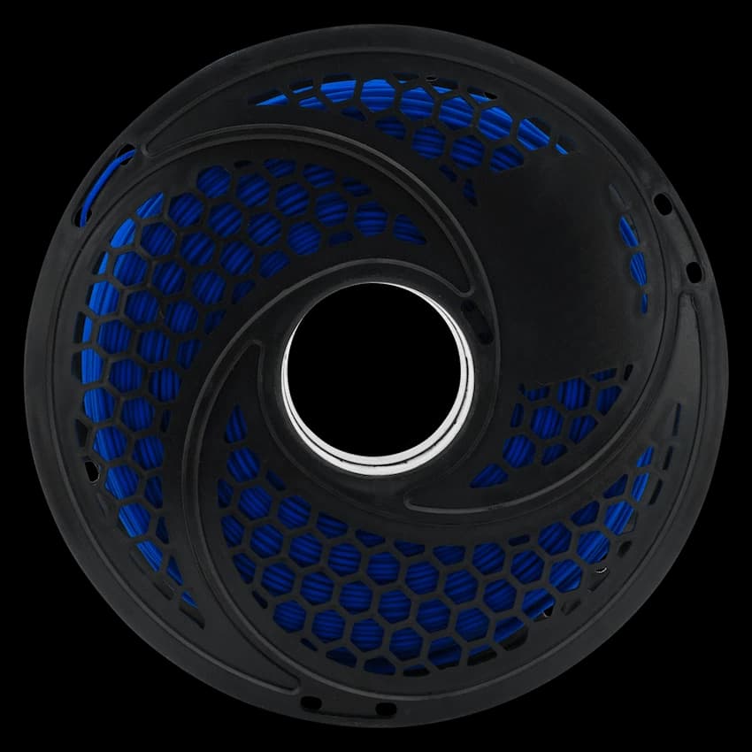 SA Filament PLA UV Neon Filament 1kg - Luminous Blue 2