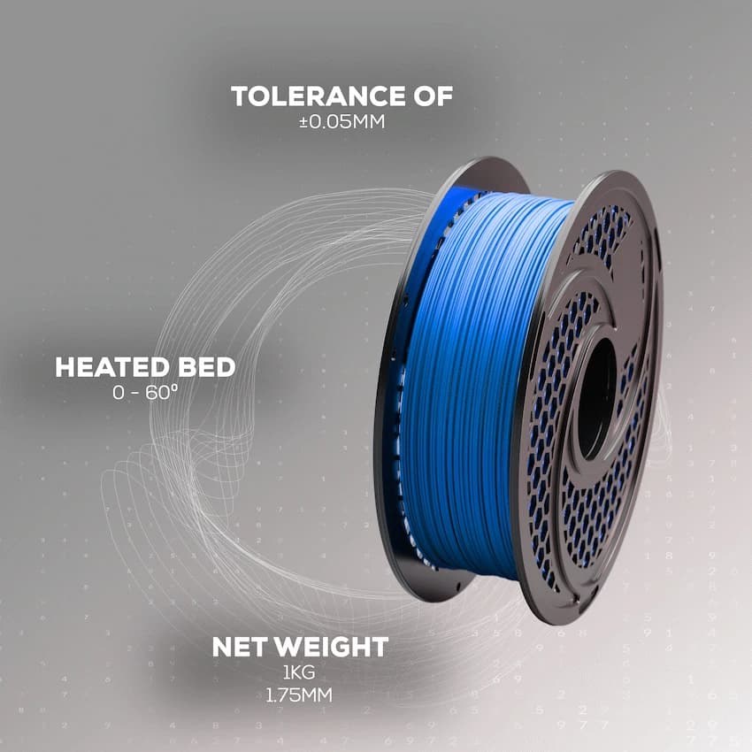 SA Filament PLA Hyper Filament 1kg - Blue 7