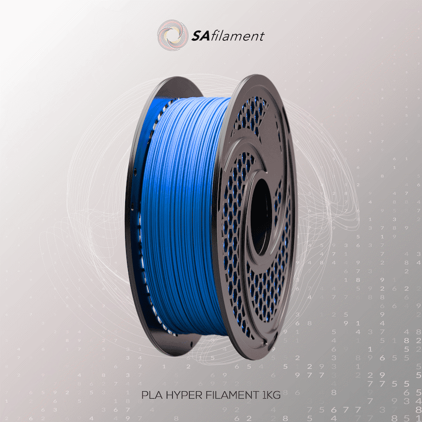 SA Filament PLA Hyper Filament 1kg - Blue 10