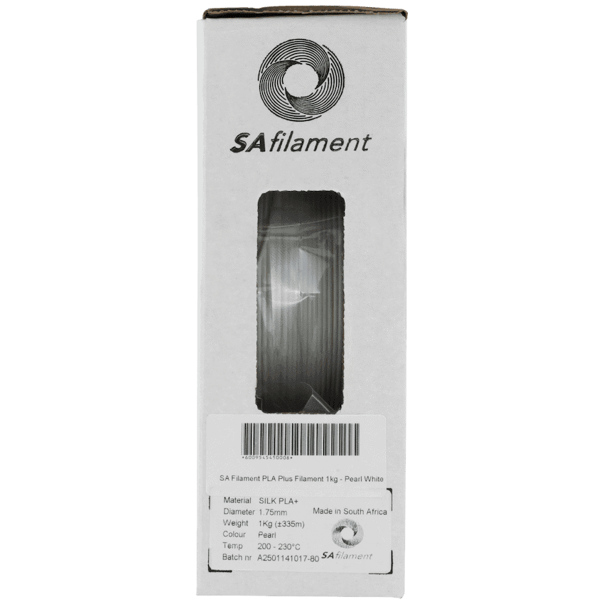 SA Filament PLA Plus Filament 1kg - Pearl White 7