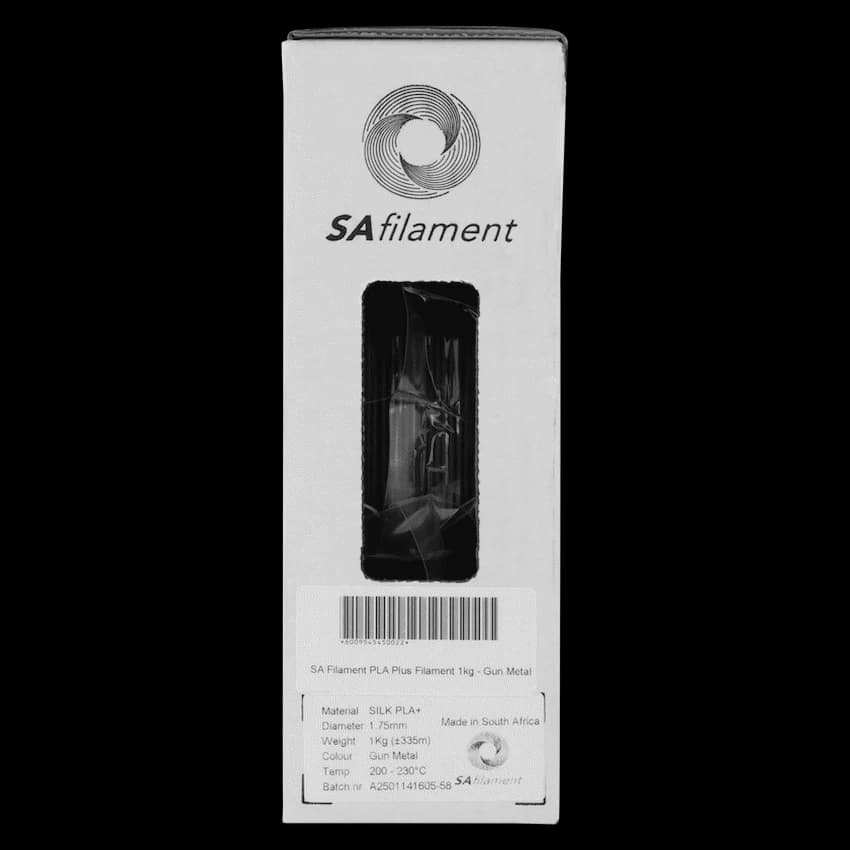 SA Filament PLA Plus Filament 1kg - Gun Metal 6