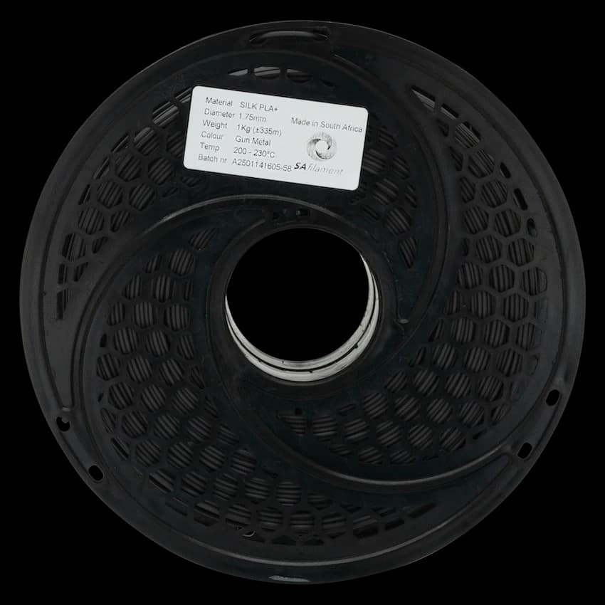 SA Filament PLA Plus Filament 1kg - Gun Metal 7