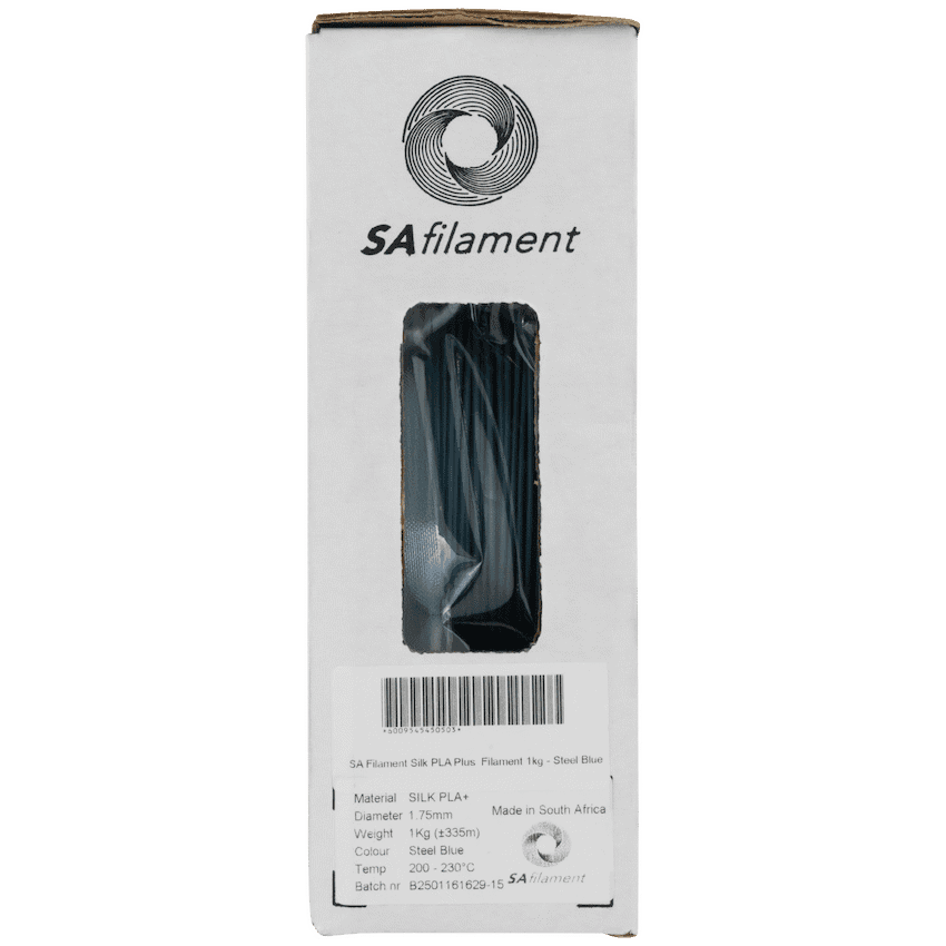 SA Filament Silk PLA Plus Filament 1kg - Steel Blue 6