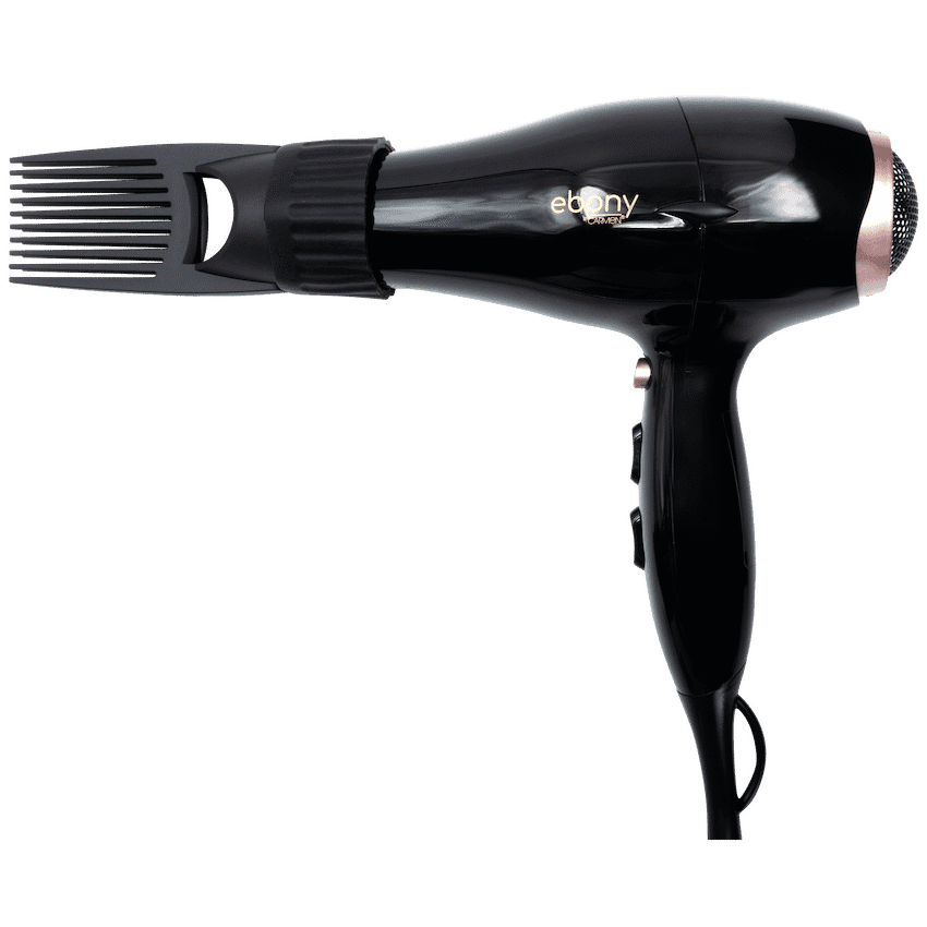 Carmen Power Comb Hairdryer 2000w - Ebony 1