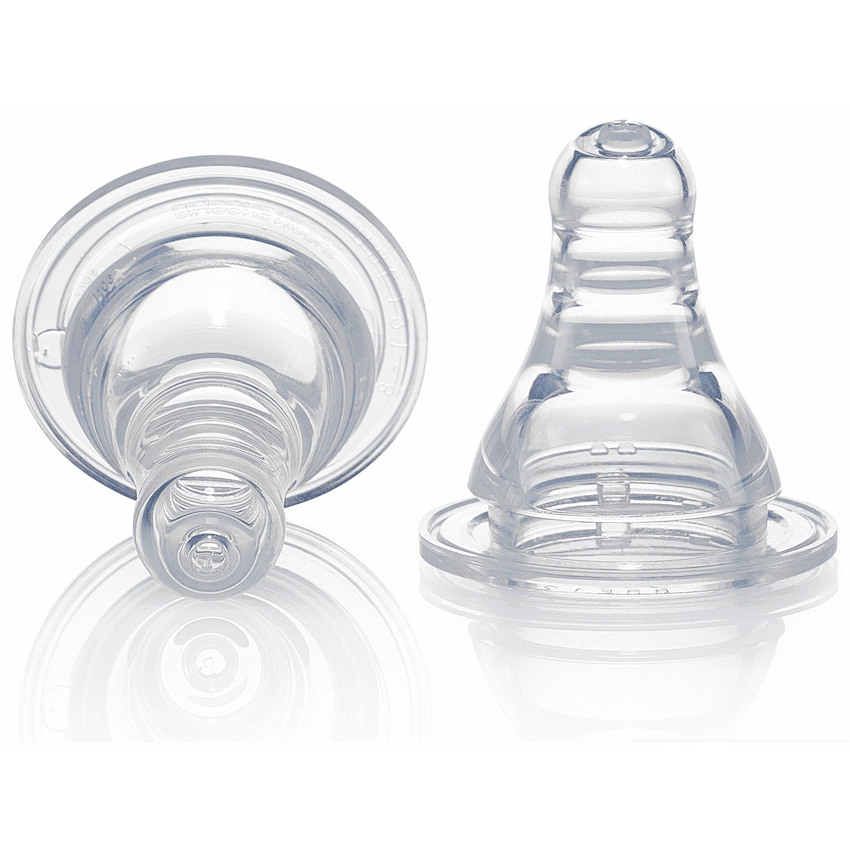 Pigeon Flexible Slim Neck Nipple 2 Pc (M)