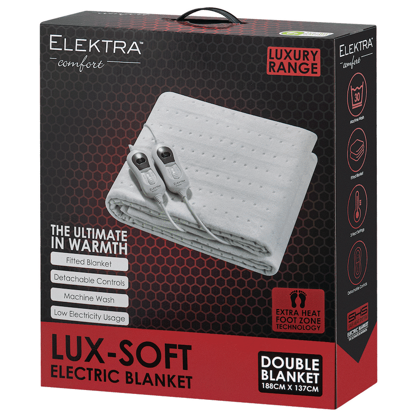 Elektra Comfort Electric Blanket - Queen - Standard 3