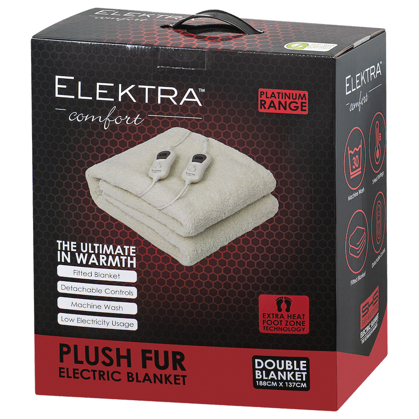 Elektra E/CMFRT Electric Blanket Double (A/FUR) 2