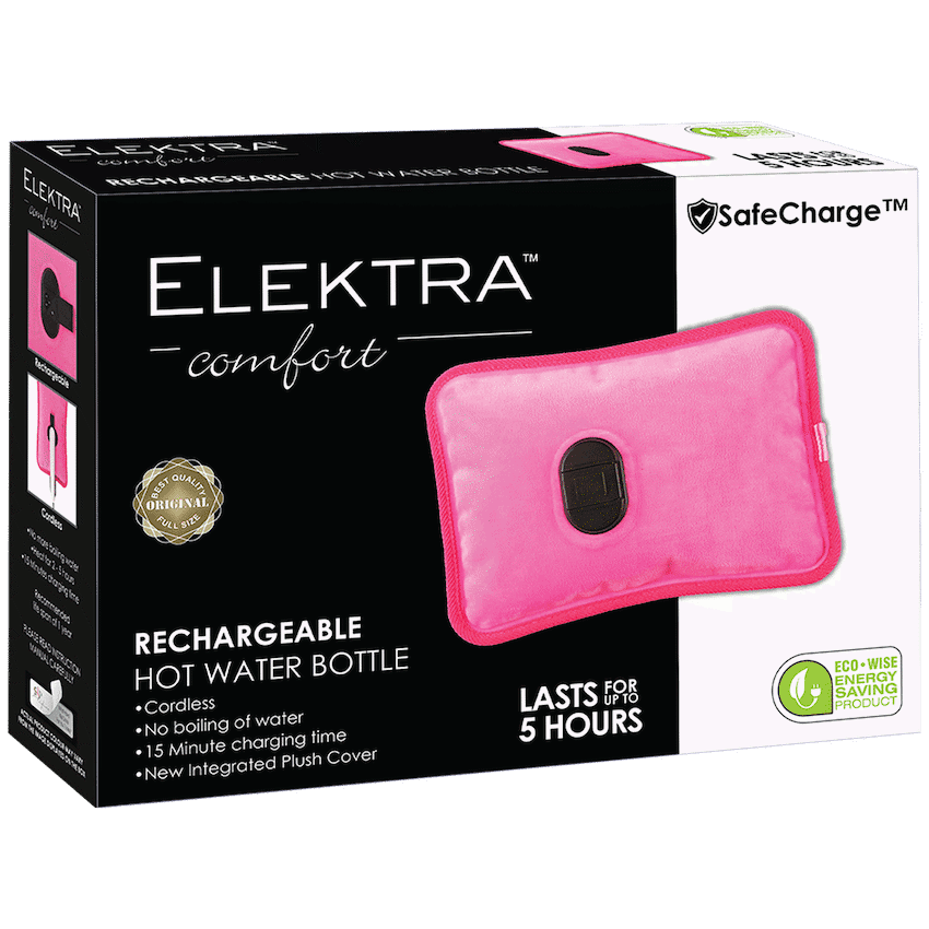 Elektra Pink Hot Water Bottle 2