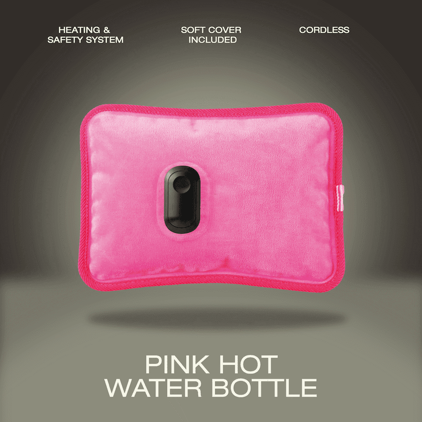 Elektra Pink Hot Water Bottle 4