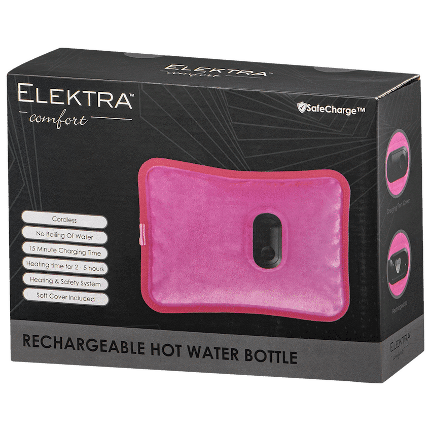 Elektra Pink Hot Water Bottle 3