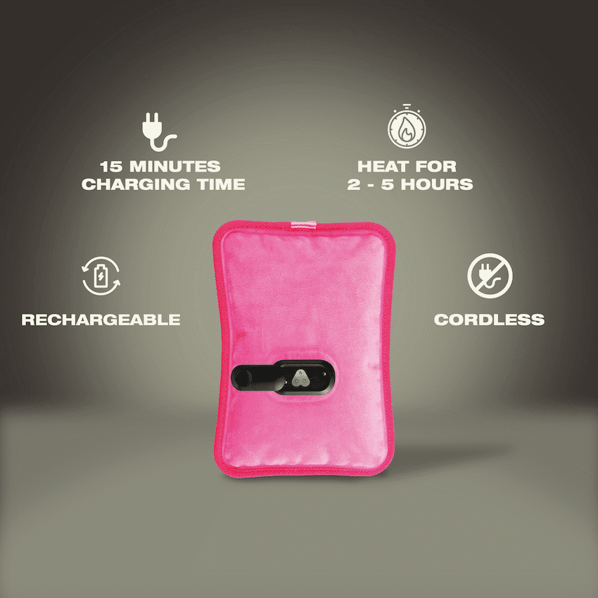 Elektra Pink Hot Water Bottle 5