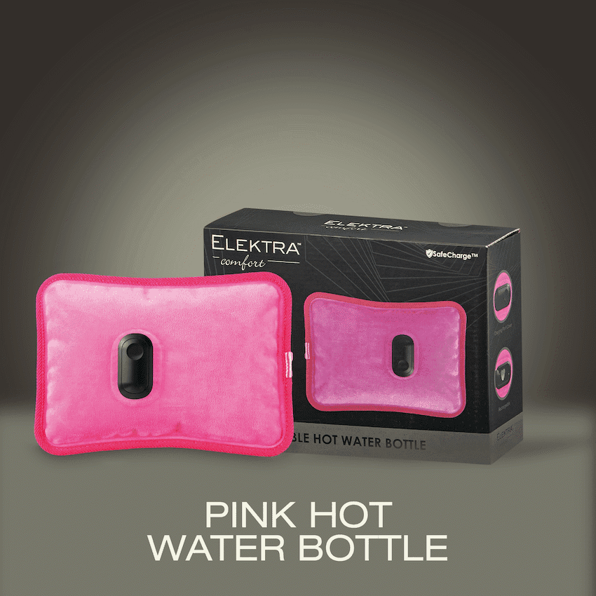 Elektra Pink Hot Water Bottle 8