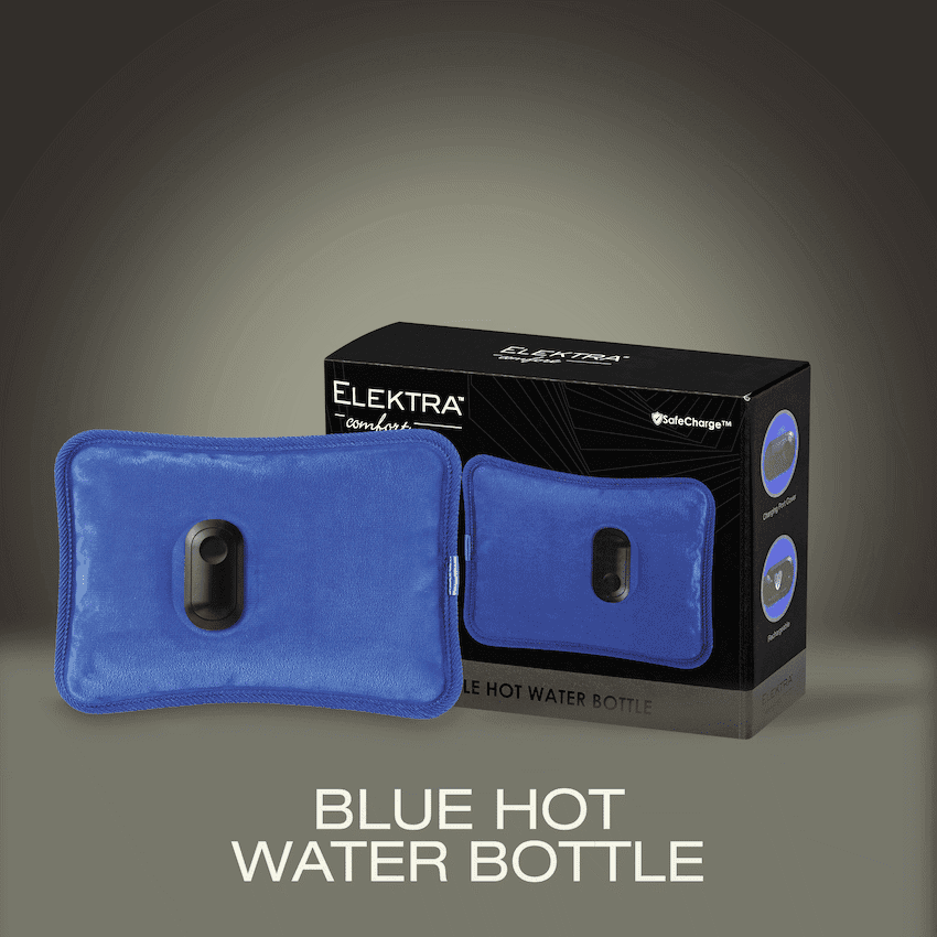 Elektra Hot Water Bottle - Blue 6