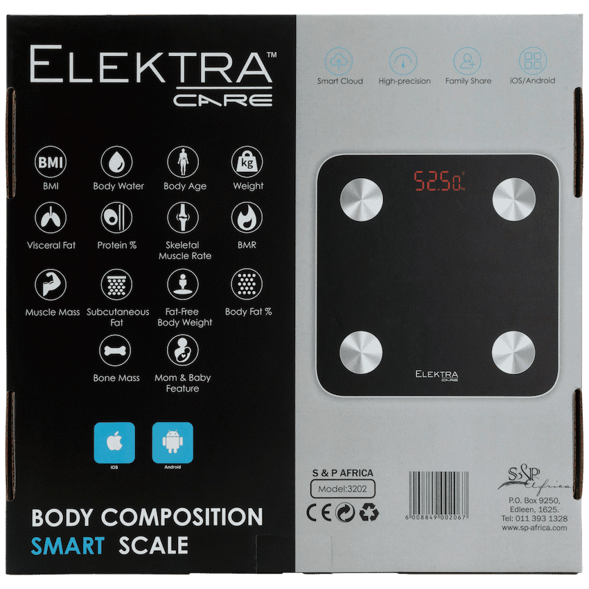 Elektra Body Composition Smart Scale 6