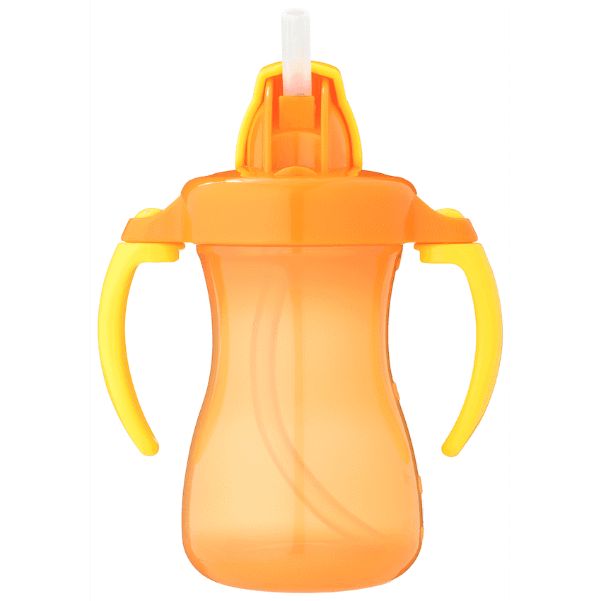 Pigeon Petite Straw Bottle 150ml - Orange 1