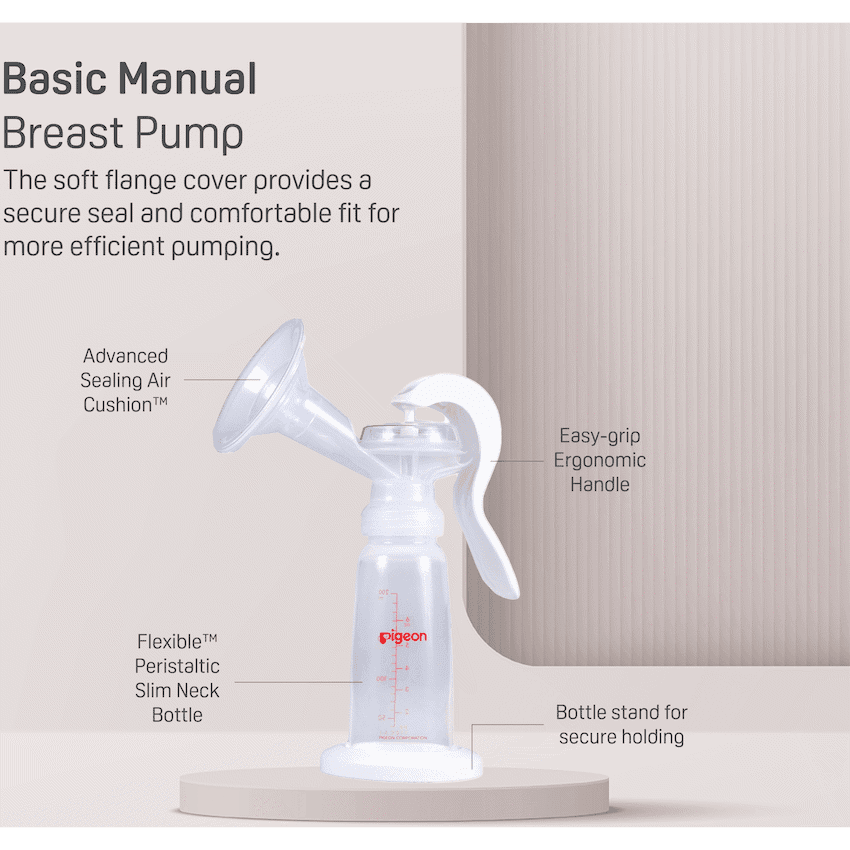 PIGEON MANUAL BREAST PUMP BASIC MODEL 4