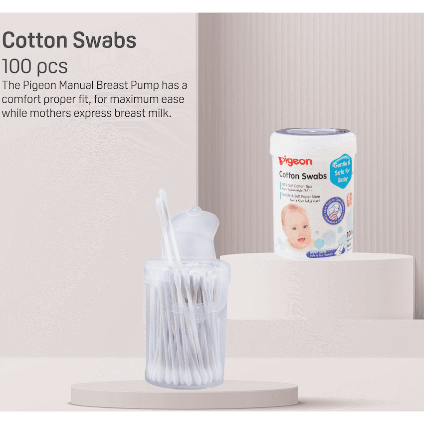 Pigeon Cotton Buds - Boxed (100 Pcs) 5