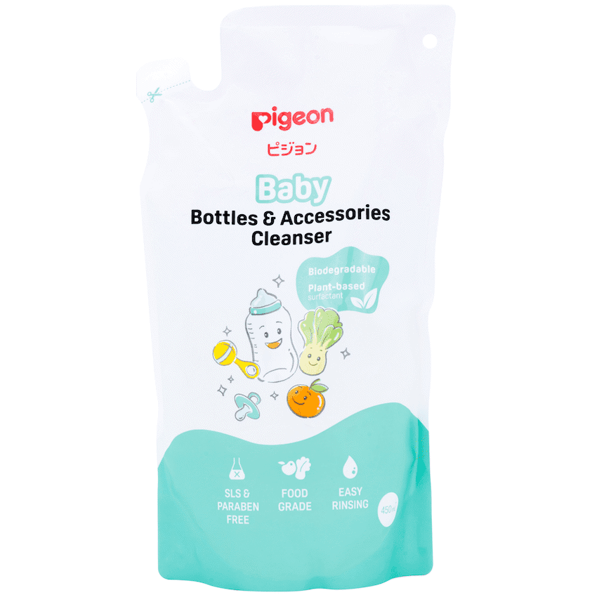 Pigeon - Baby Bottles & Accessories Cleanser 450ml Refill