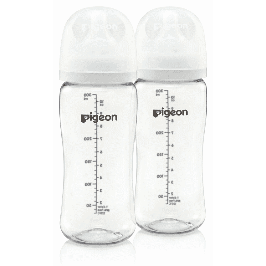Pigeon Softouch Bottle T-Ester 240ml (M) - Twin Pack
