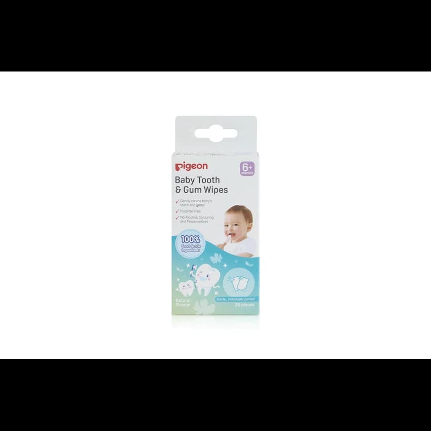 Pigeon Baby Tooth & Gum Wipes - Natural (20 Pcs) 7