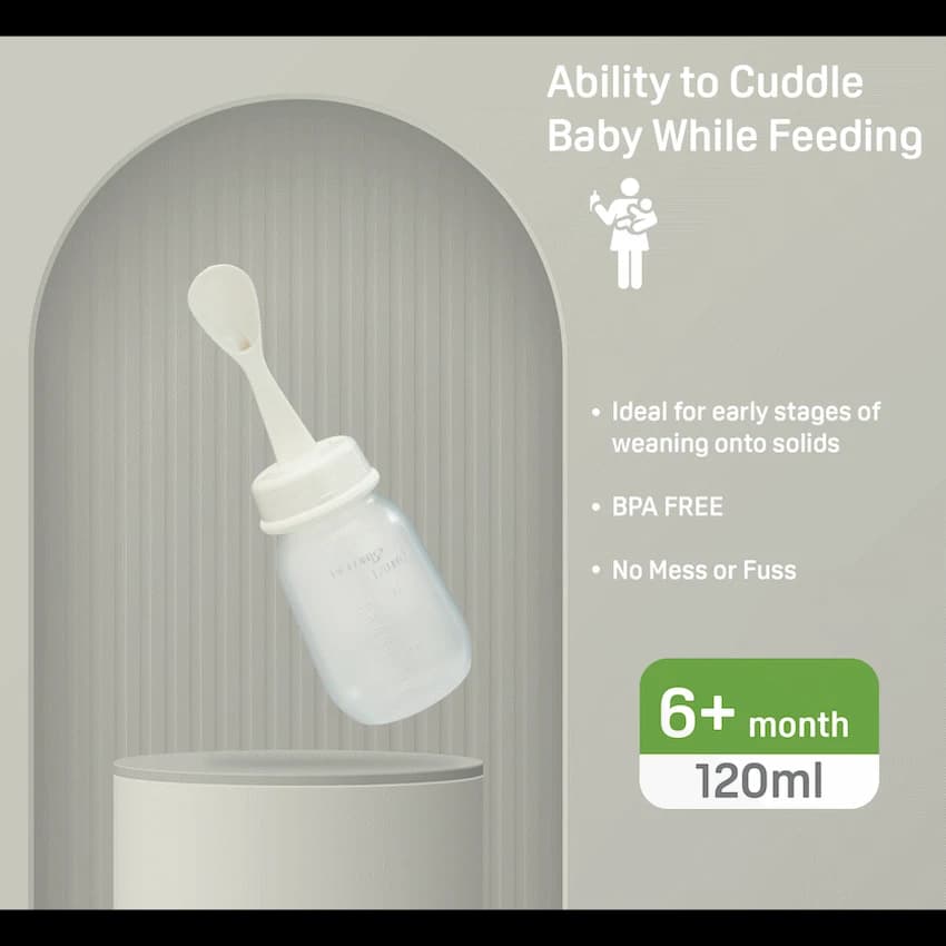 Pigeon - Weaning Bottle + Spoon (D328) 4