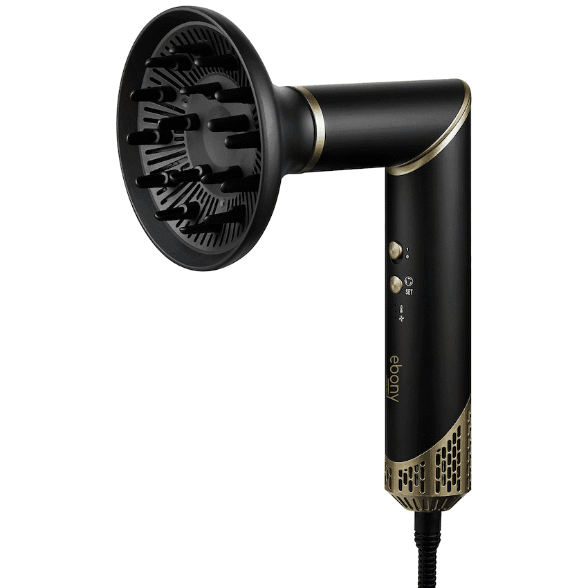 Carmen 5-in-1 Hot Air Brush - Ebony 7