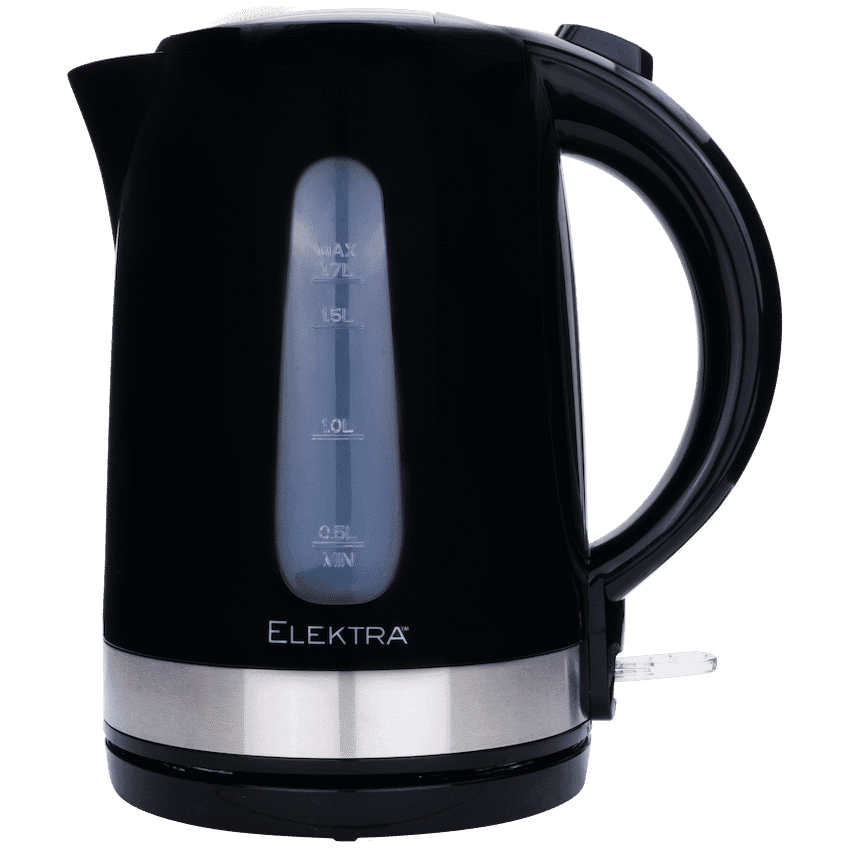Elektra - 1.7l Plastic Kettle - Black 1