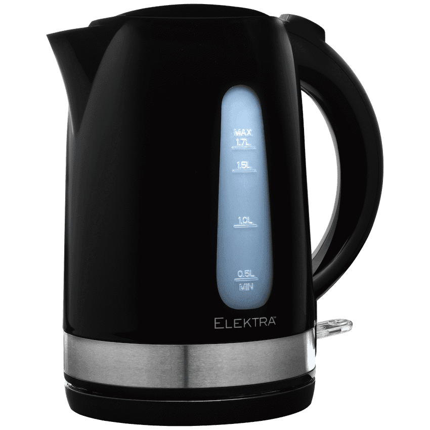 Elektra - 1.7l Plastic Kettle - Black 2