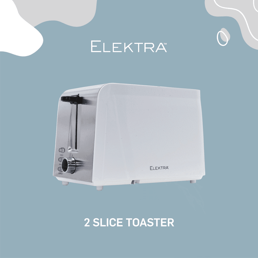Elektra - 2-Slice Toaster - White 2