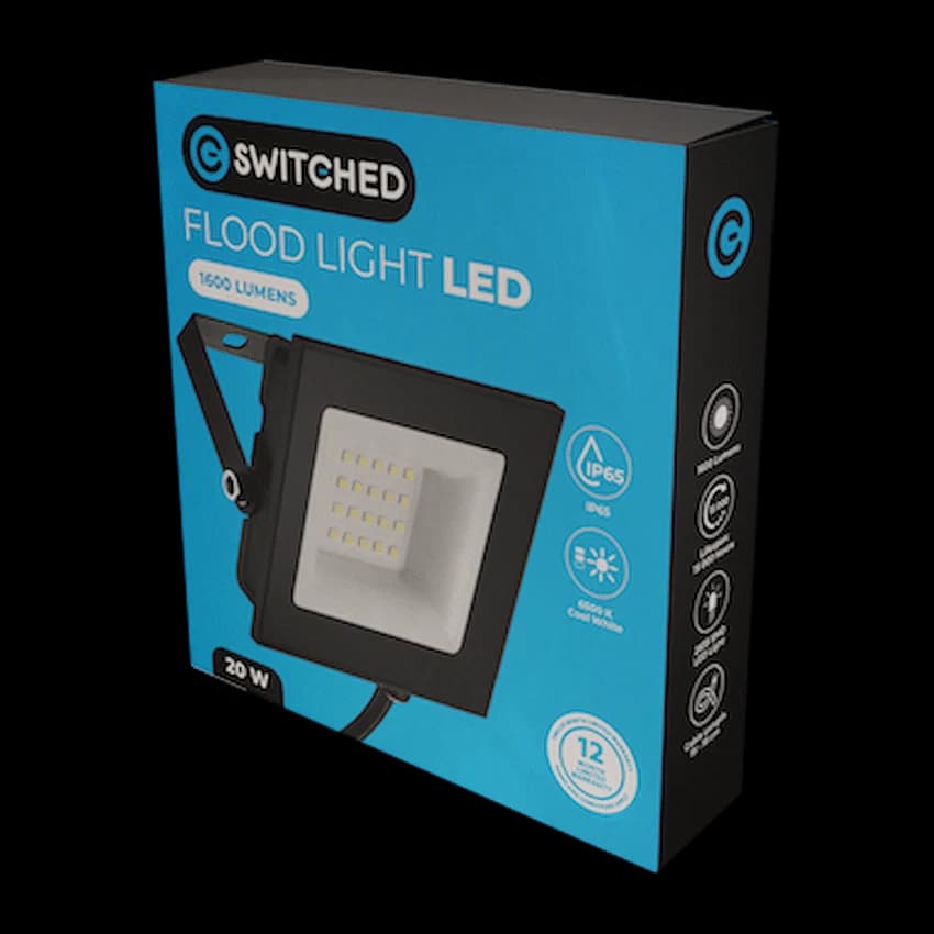 Switched 20w LED Flood Light 4