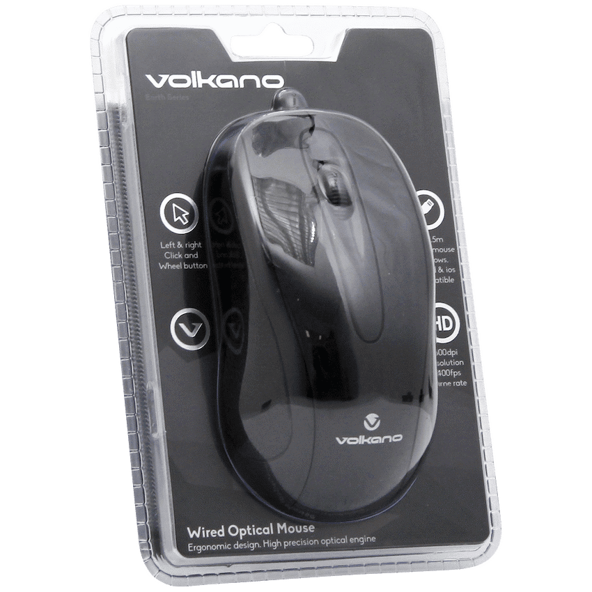 Volkano Earth Series Wired Mouse 2