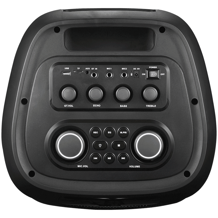 Volkano Motion Dual 10" Party Speaker - Black 6