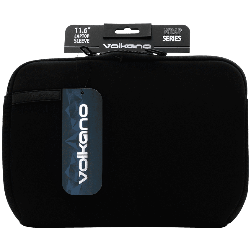 Volkano Wrap series 11.6" Laptop sleeve Black 6