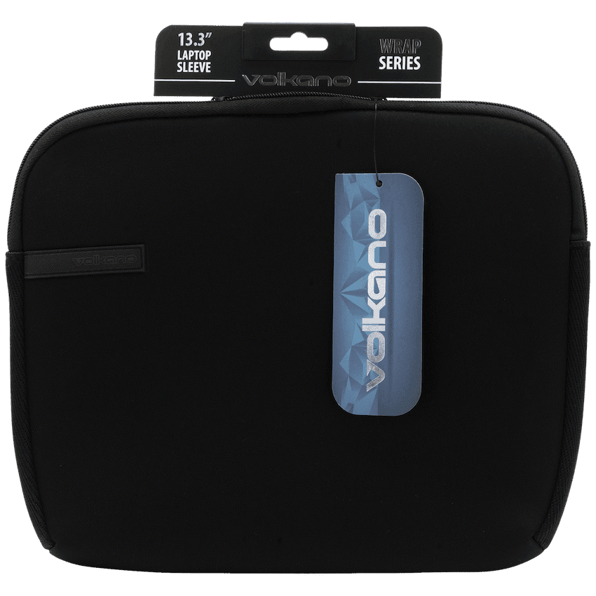 Volkano Wrap series 13.3" Laptop sleeve Black 9