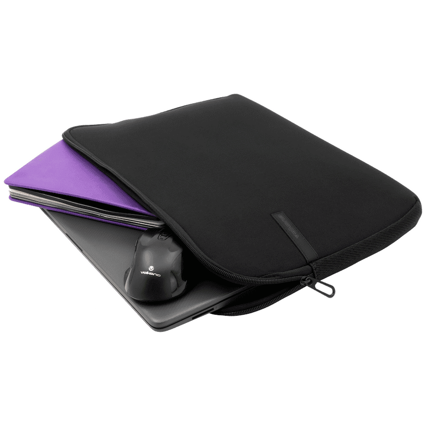 Volkano Wrap Series Laptop Sleeve 15.6" - Black 10