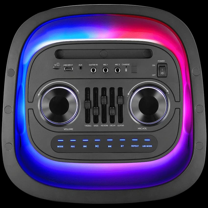 Volkano X Titan Series Dual 10" Party Speaker 4