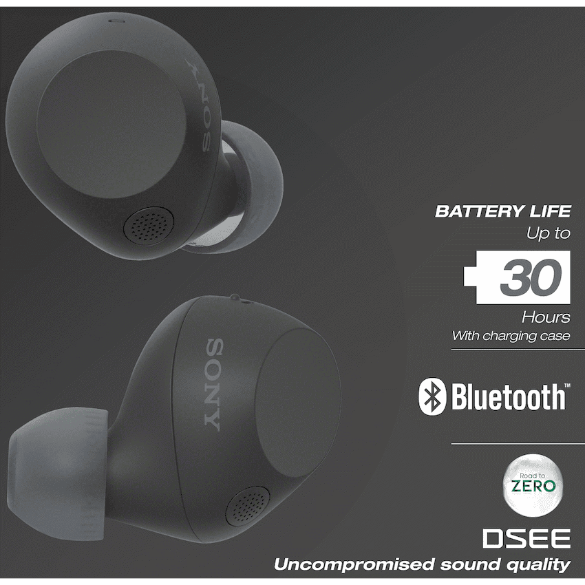 Sony WF-C710N True Wireless Earbuds (Black) 9