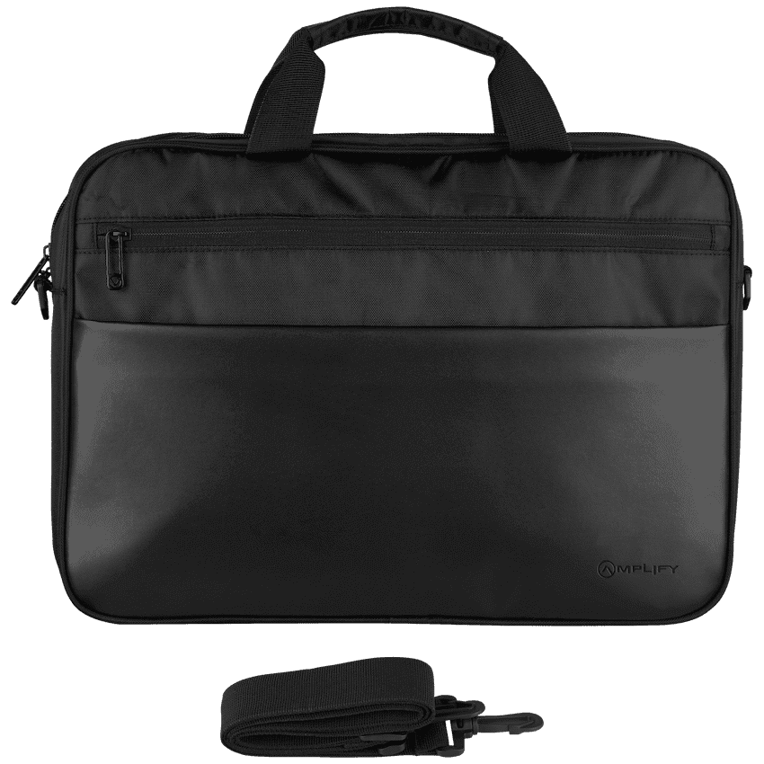 Amplify Panama 15.6" Laptop Shoulder Bag - Black 1