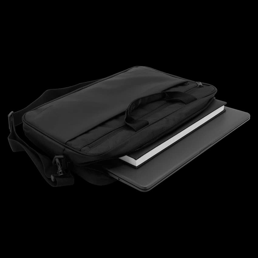 Amplify Panama 15.6" Laptop Shoulder Bag - Black 4