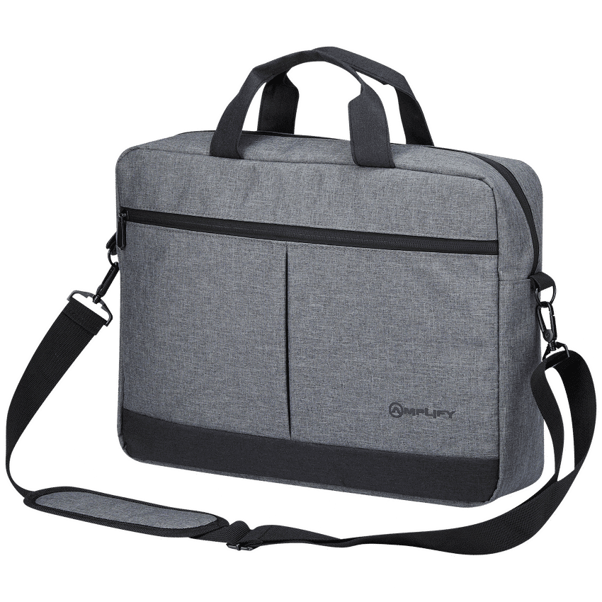 Amplify Ingwe 15.6"Laptop Shoulder Bag Black/Charcoal 3
