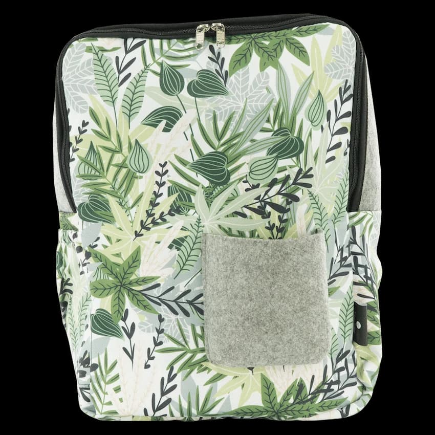 Totes Babe Jungle Diaper Backpack - Green 1