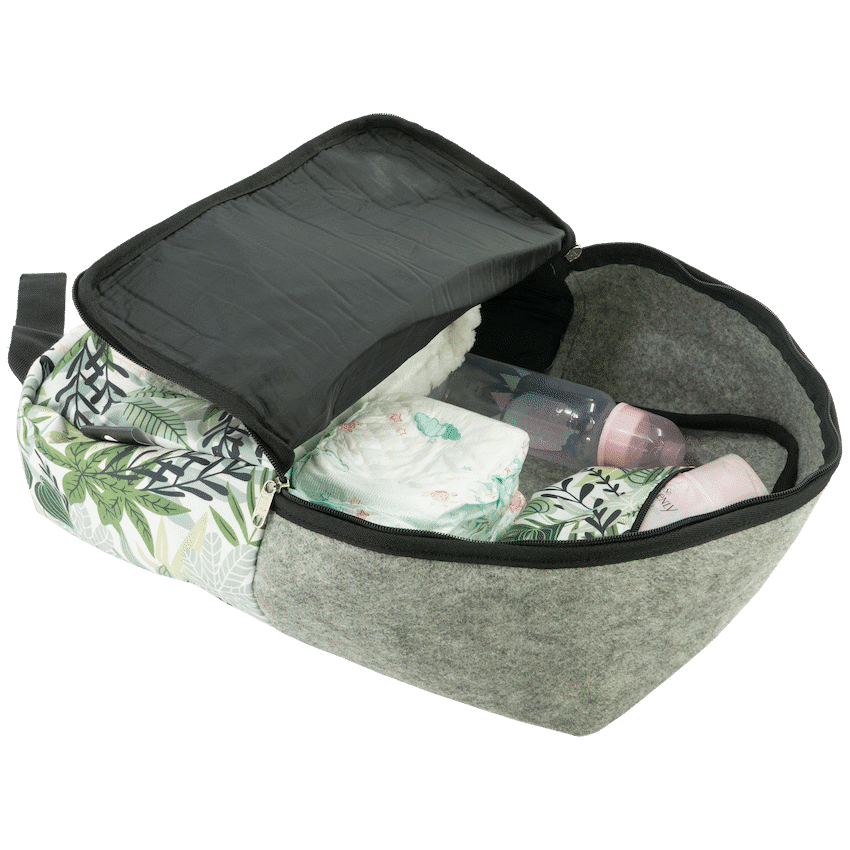 Totes Babe Jungle Diaper Backpack - Green 8