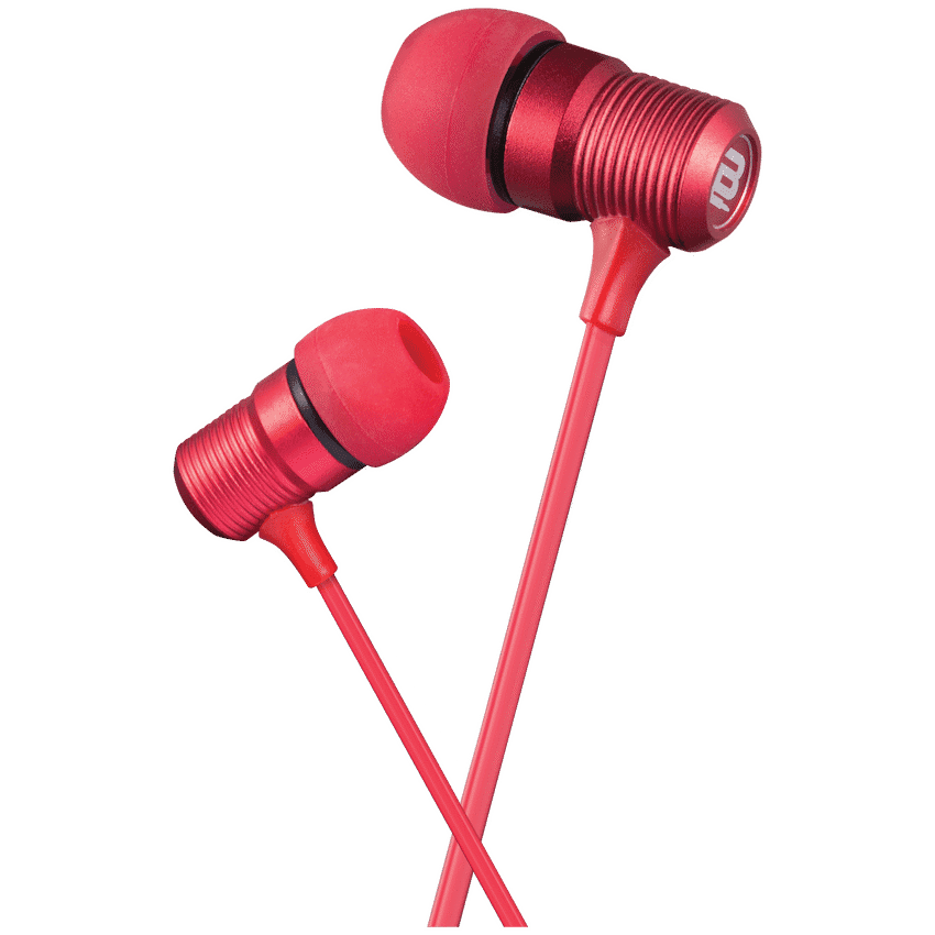 Bounce Beat Series Earphones - Red 2